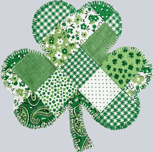 St. Patricks Shamrock Patch - STK07767 (DTF Transfers)