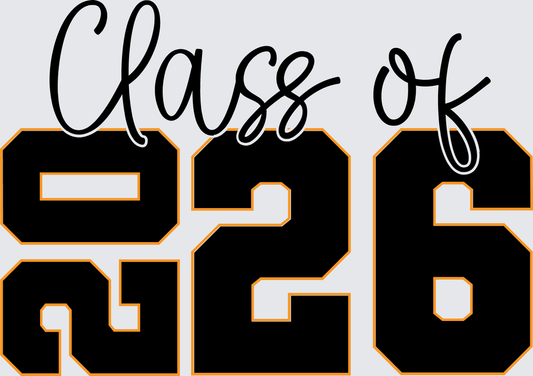 Class Of 2026 4 - STK07707 (DTF Transfers)