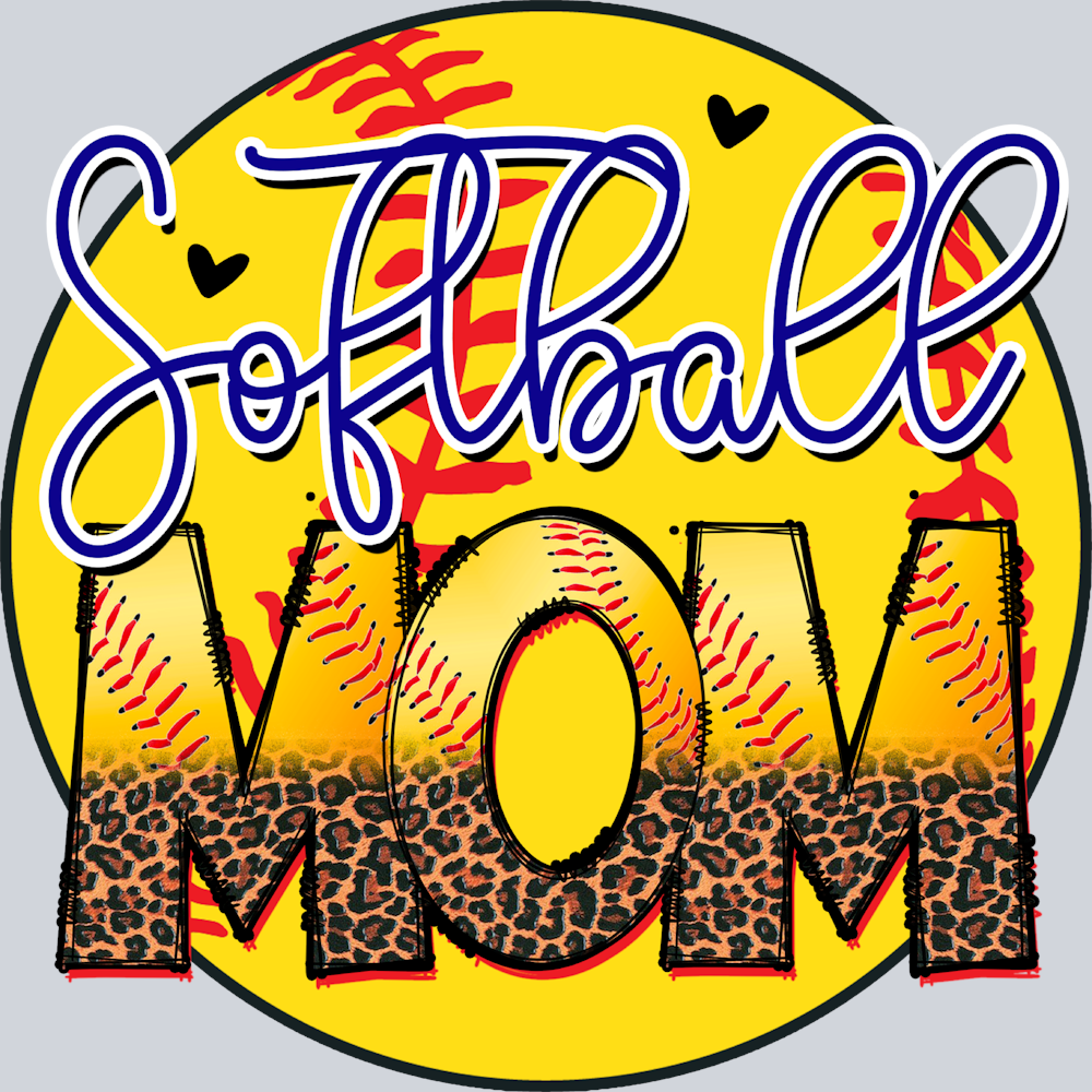 Softball Mom 5 - STK07361 (DTF Transfers)