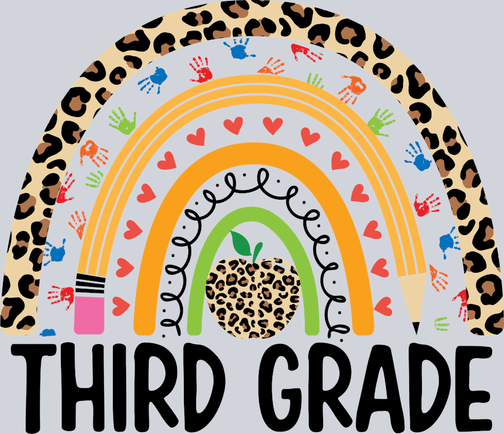 Third Grade - STK06107 (DTF Transfers)