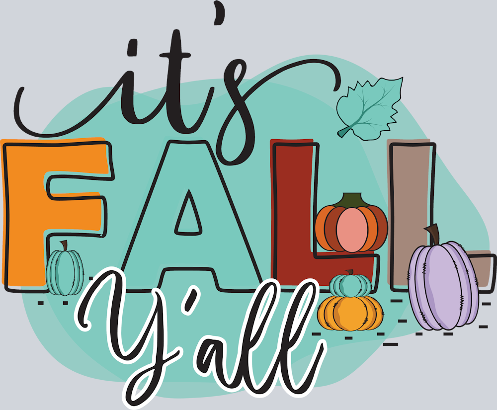 Its Fall Yall 5 - STK07210 (DTF Transfers)