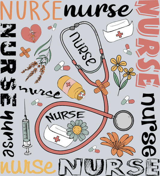 Nurse Square - STK04560 (DTF Transfers)