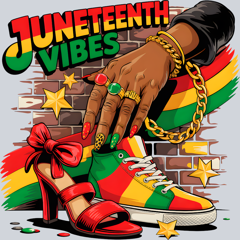 Juneteenth Vibes #2 - STK03420 (DTF Transfers)