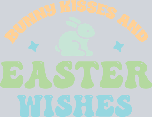 Bunny Kisses And Easter Wishes 2 - STK06959 (DTF Transfers)