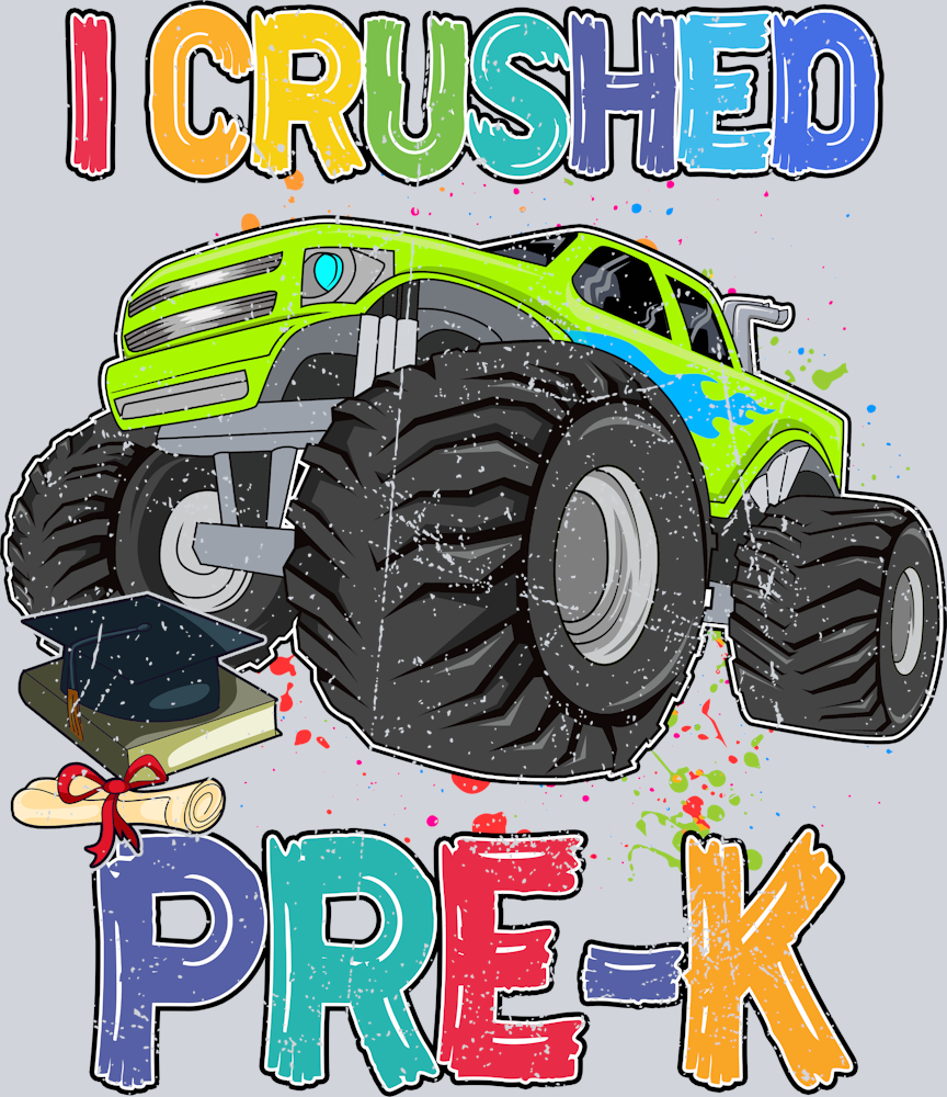 I Crushed Pre-K - STK02908 (DTF Transfers)