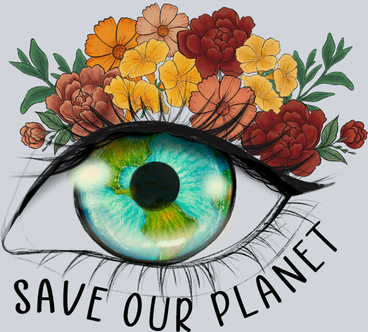 Save Our Planet Eye - STK05367 (DTF Transfers)