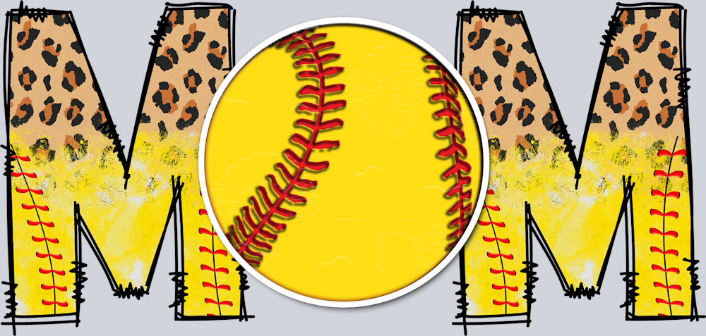 Softball Mom 1 - STK07357 (DTF Transfers)