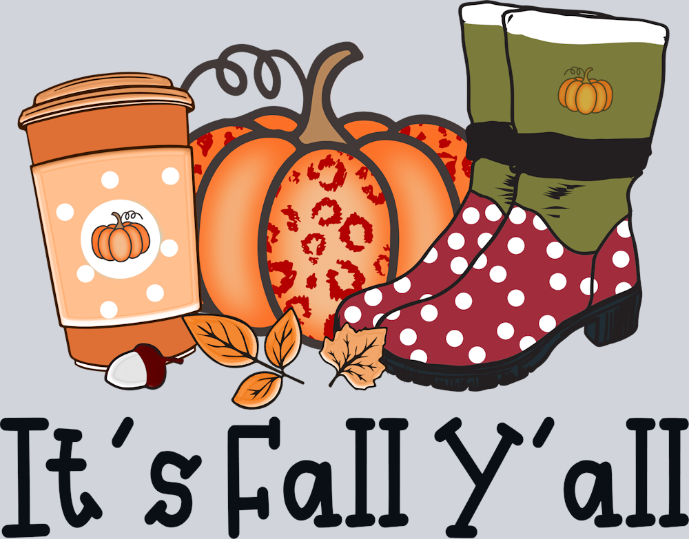 Its Fall Yall 4 - STK07209 (DTF Transfers)
