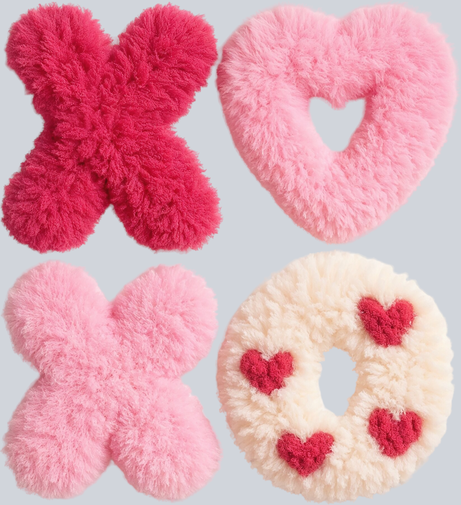 Fluffy XOXO 2 - STK07623 (DTF Transfers)