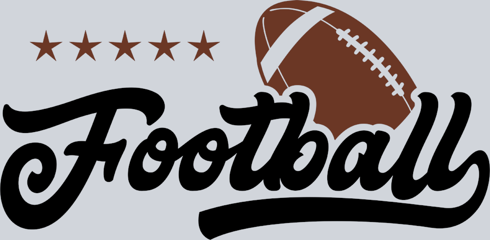 Football Classic Black - STK02063 (DTF Transfers)