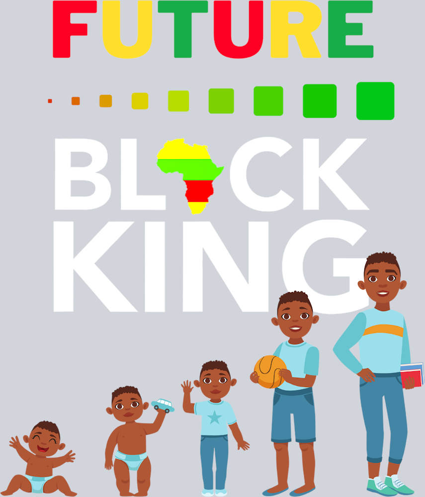 Future Black King - STK02174 (DTF Transfers)