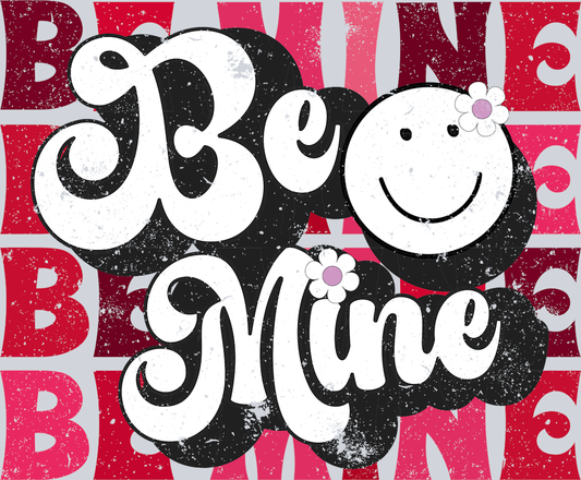 Retro Be Mine Red - STK05184 (DTF Transfers)