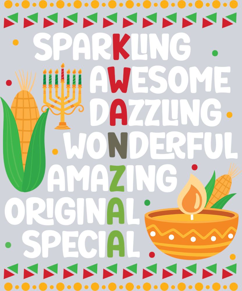 Kwanzaa Compliments - STK03505 (DTF Transfers)