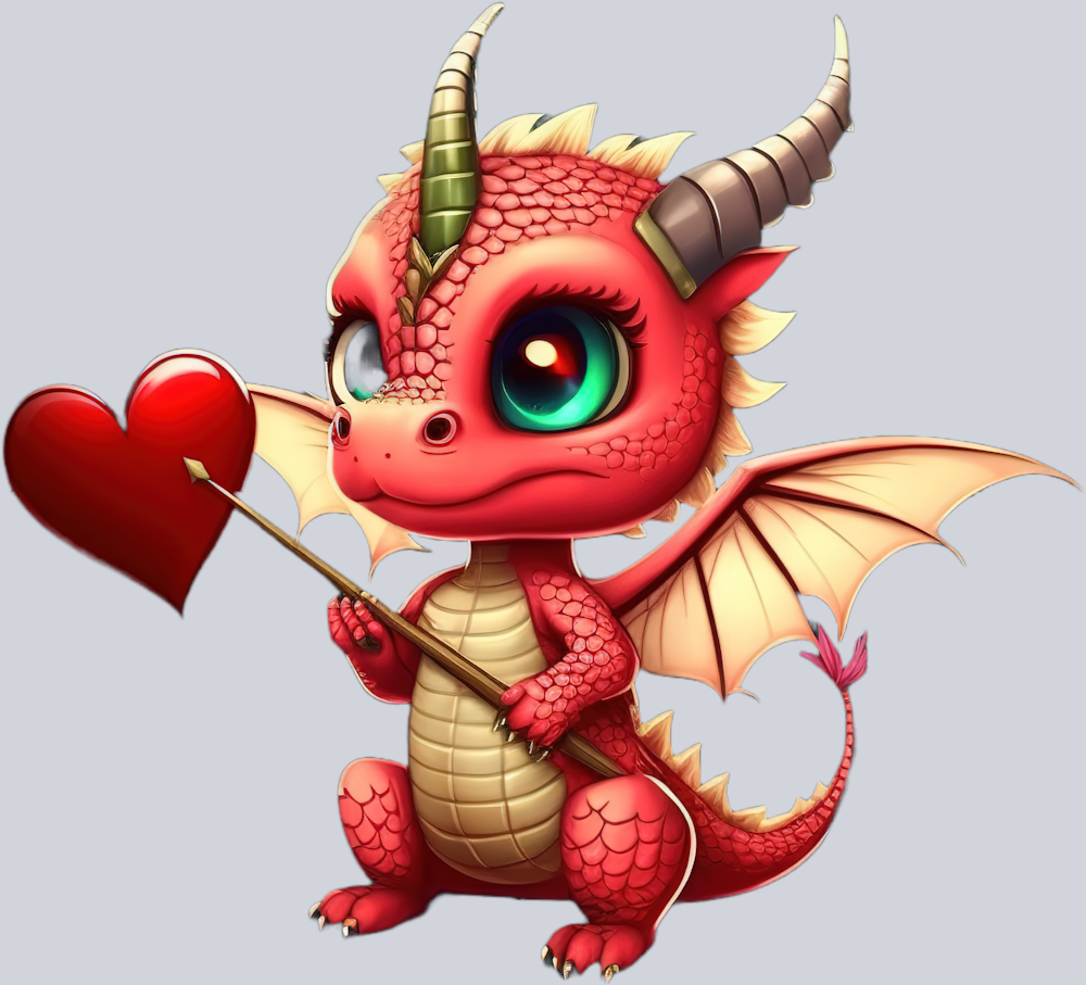 Cute Baby Dragon 3 - STK01501 (DTF Transfers)