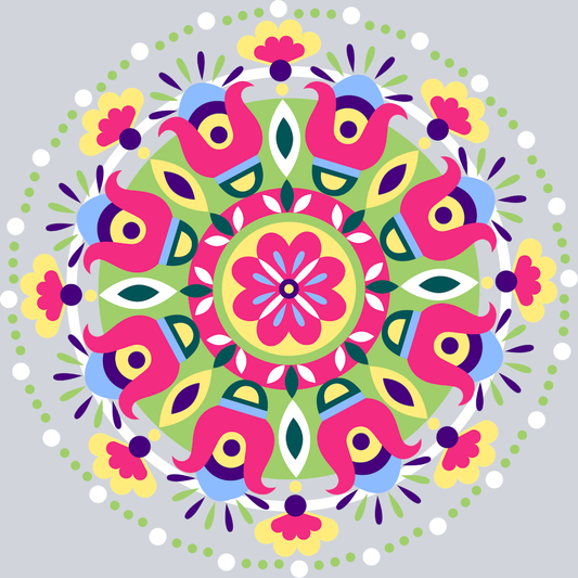 Mexican Flor - STK04264 (DTF Transfers)
