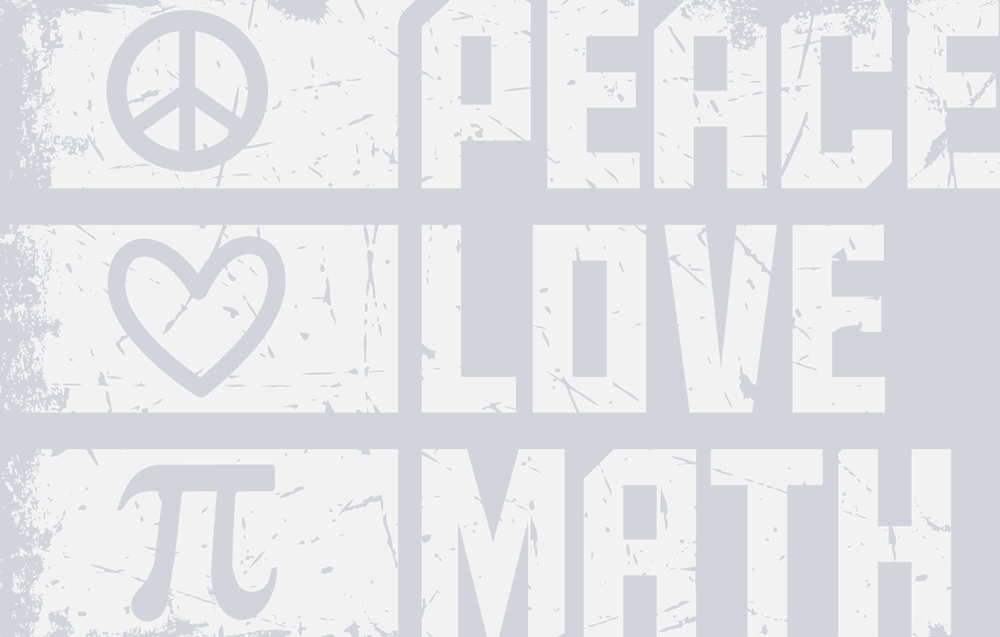 Peace Love Math - STK04766 (DTF Transfers)