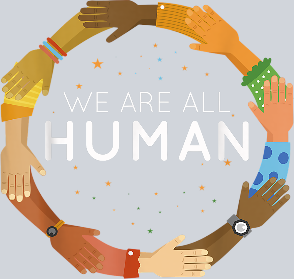 We Are All Human - STK06375 (DTF Transfers)