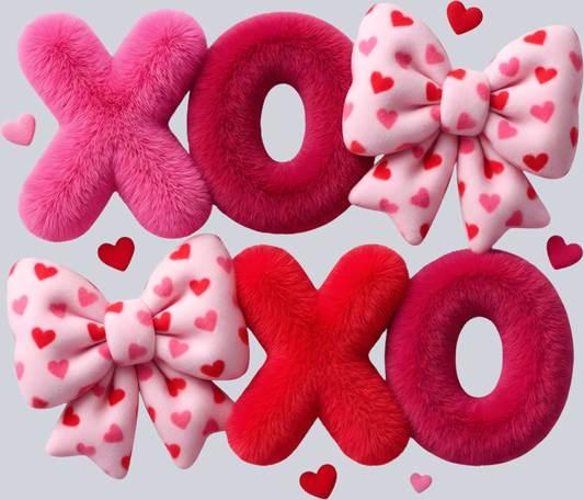 XOXO Faux Yarn 5 - STK07692 (DTF Transfers)