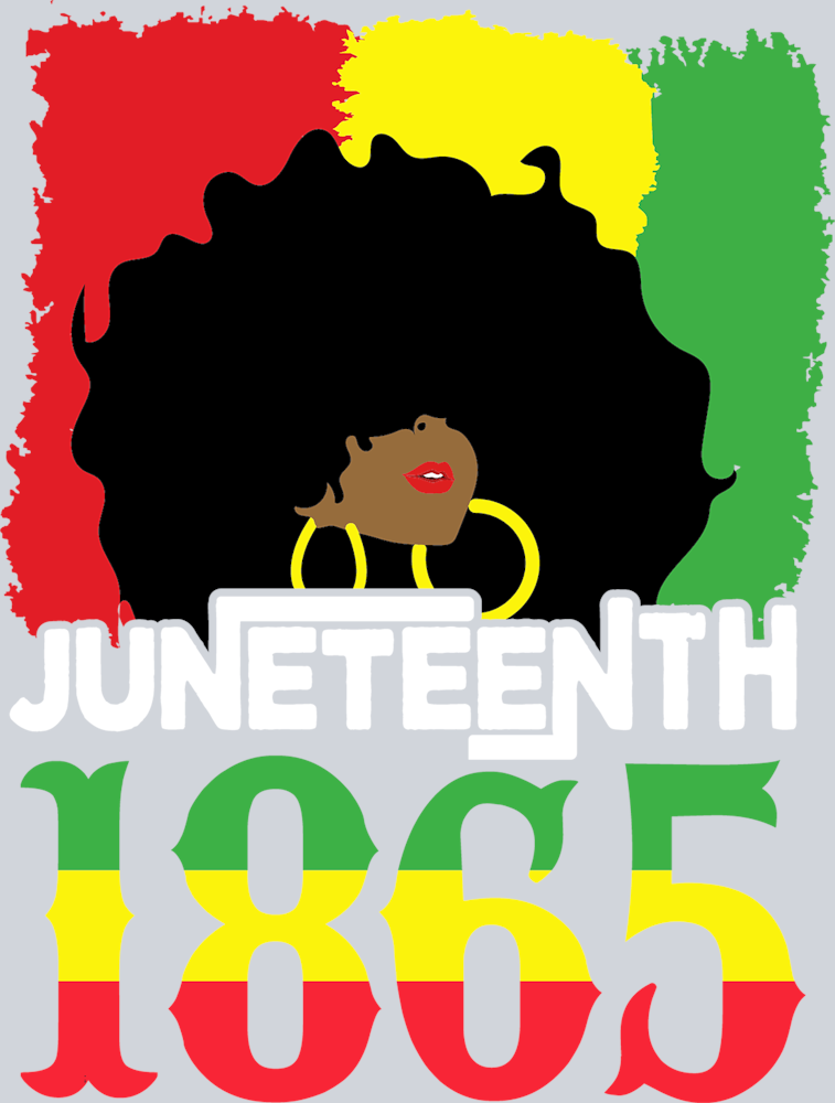 Juneteenth 1865 Afro - STK03340 (DTF Transfers)