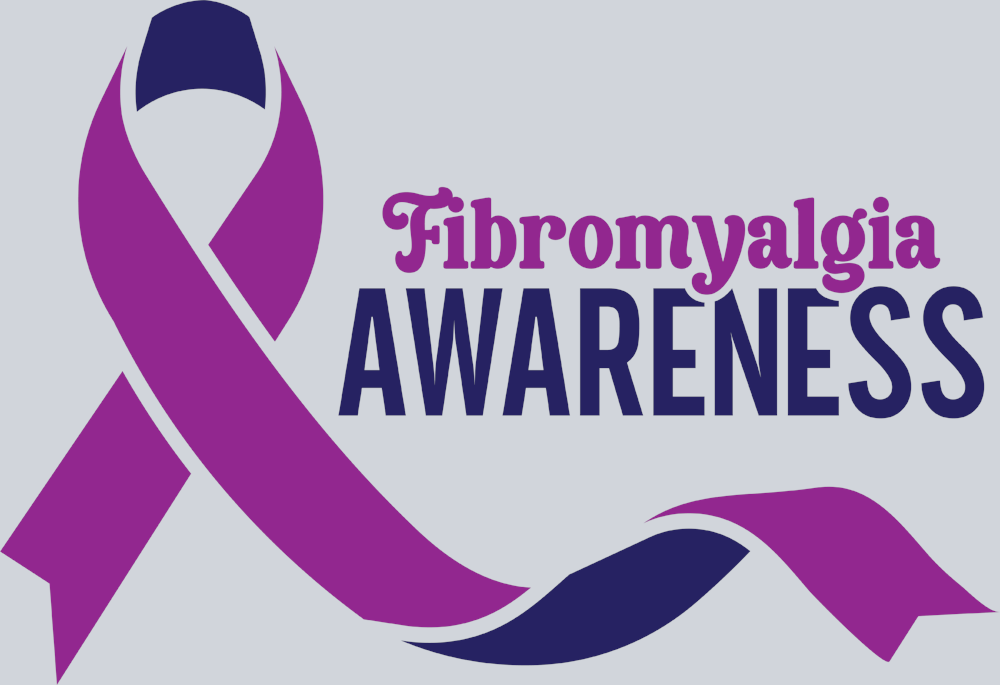 Fibromyalgia Awareness Ribbon - STK01974 (DTF Transfers)