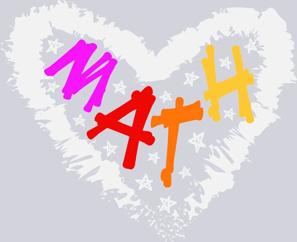 Math Love Heart - STK04135 (DTF Transfers)