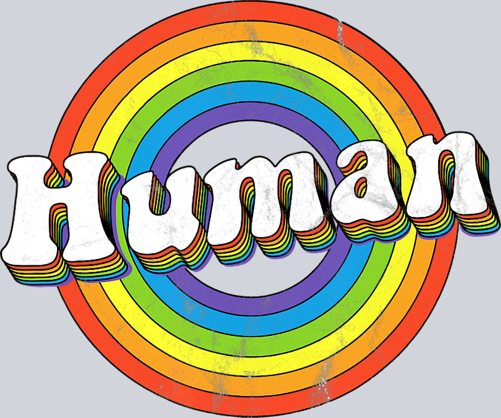 Human Rainbow - STK02830 (DTF Transfers)