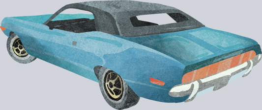 Classic Car 3 - STK06637 (DTF Transfers)