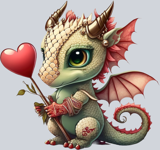 Cute Baby Dragon 7 - STK01505 (DTF Transfers)