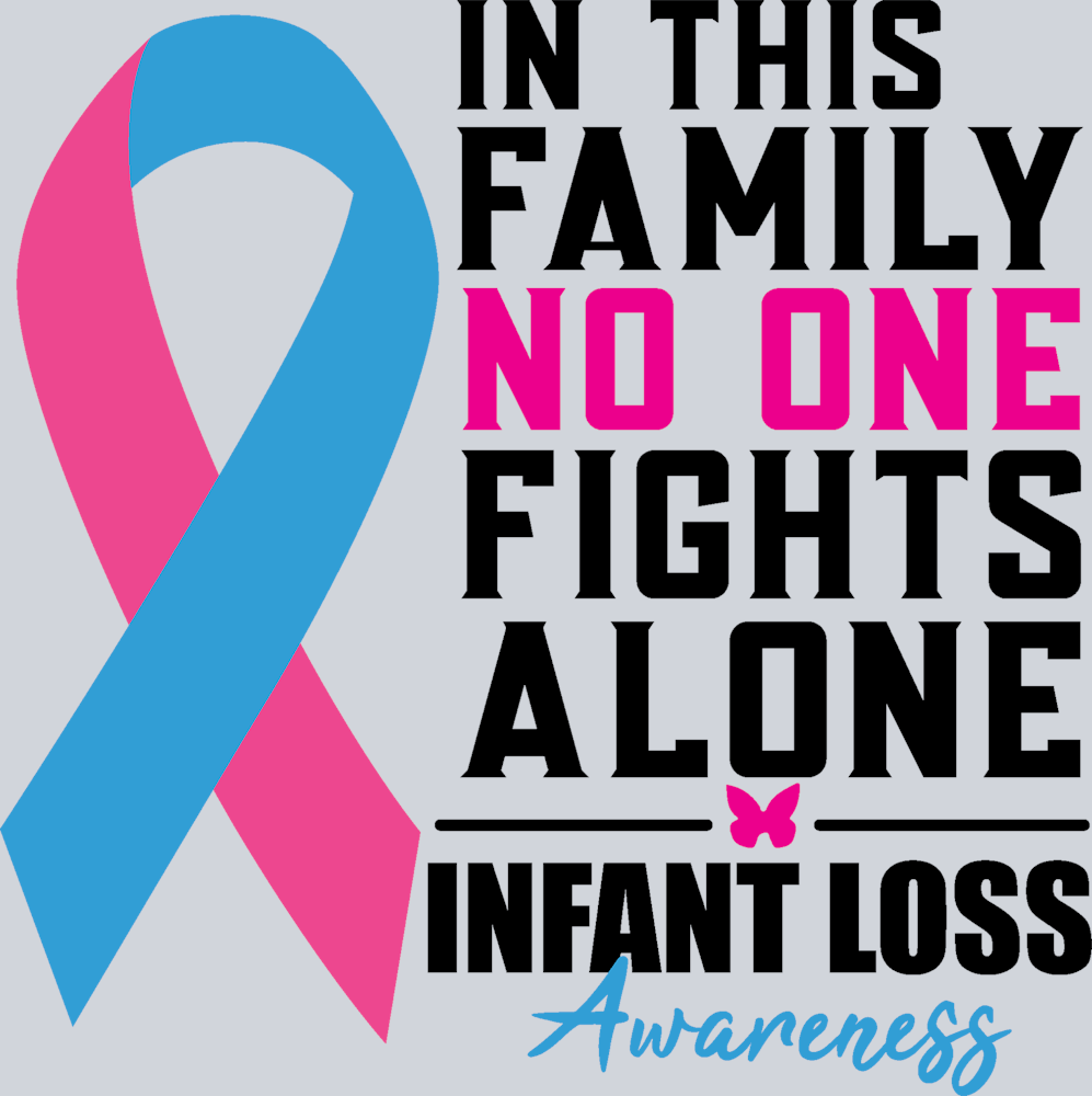 Infant Loss Awareness Black - STK07304 (DTF Transfers)