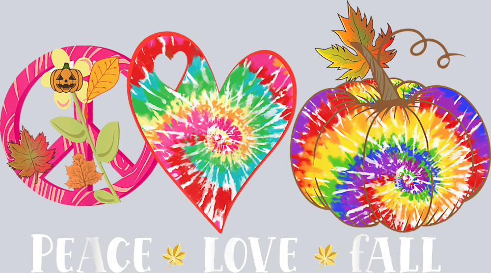 Peace Love Fall 17 - STK04744 (DTF Transfers)
