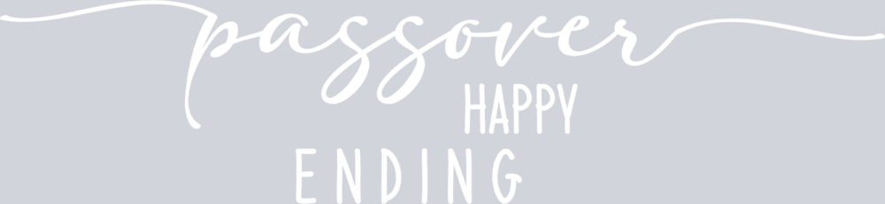 Passover Happy Ending White - STK04693 (DTF Transfers)