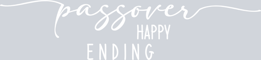 Passover Happy Ending White - STK04693 (DTF Transfers)