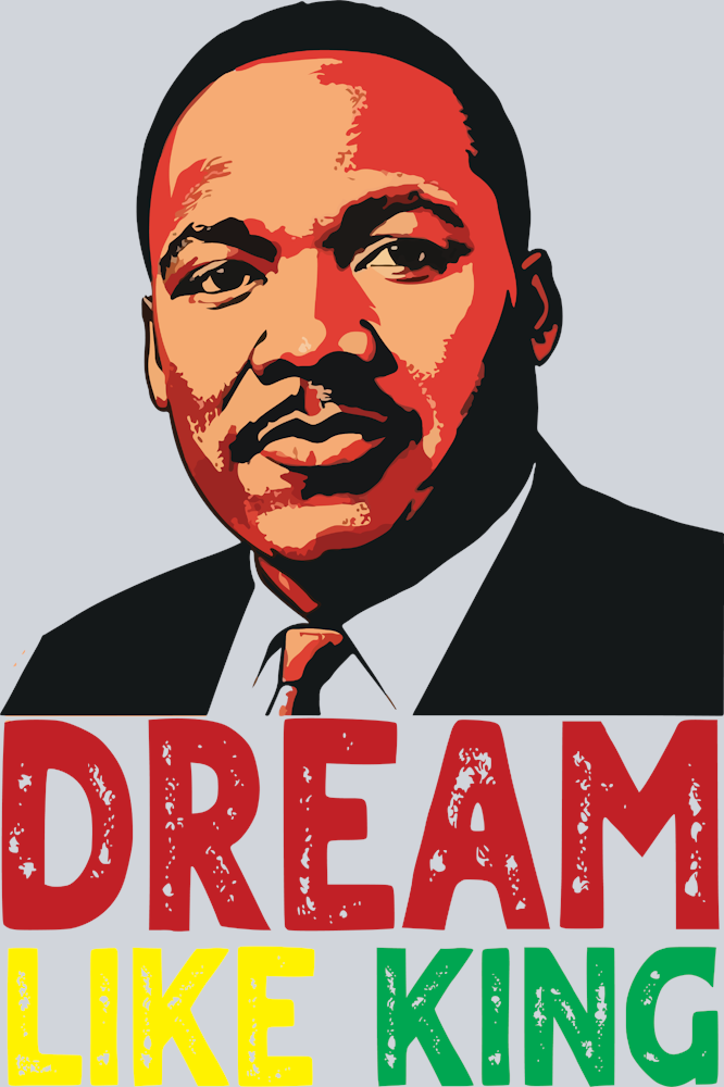 Mlk Dream Like - STK04306 (DTF Transfers)