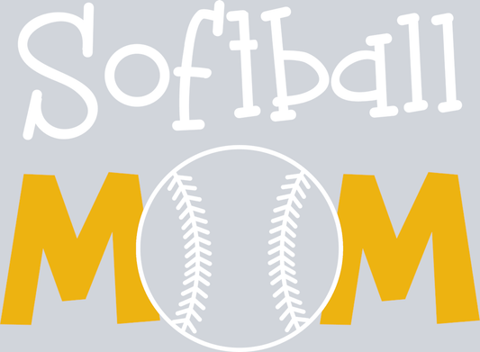 Softball Mom 10 - STK07366 (DTF Transfers)