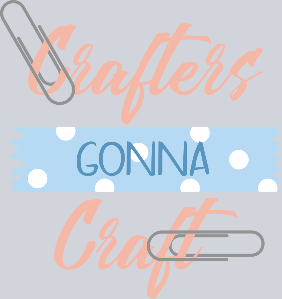 Crafters Gonna Craft - STK01450 (DTF Transfers)