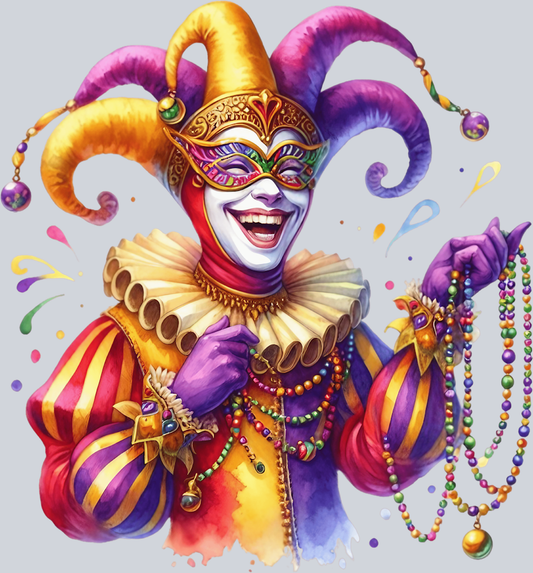 Mardi Gras 12 - STK04008 (DTF Transfers)