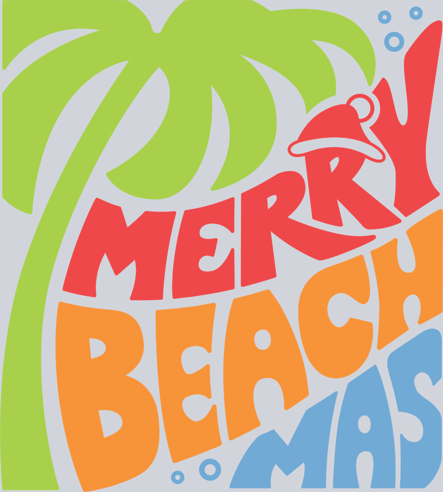 Merry Beachmas 2 - STK04223 (DTF Transfers)