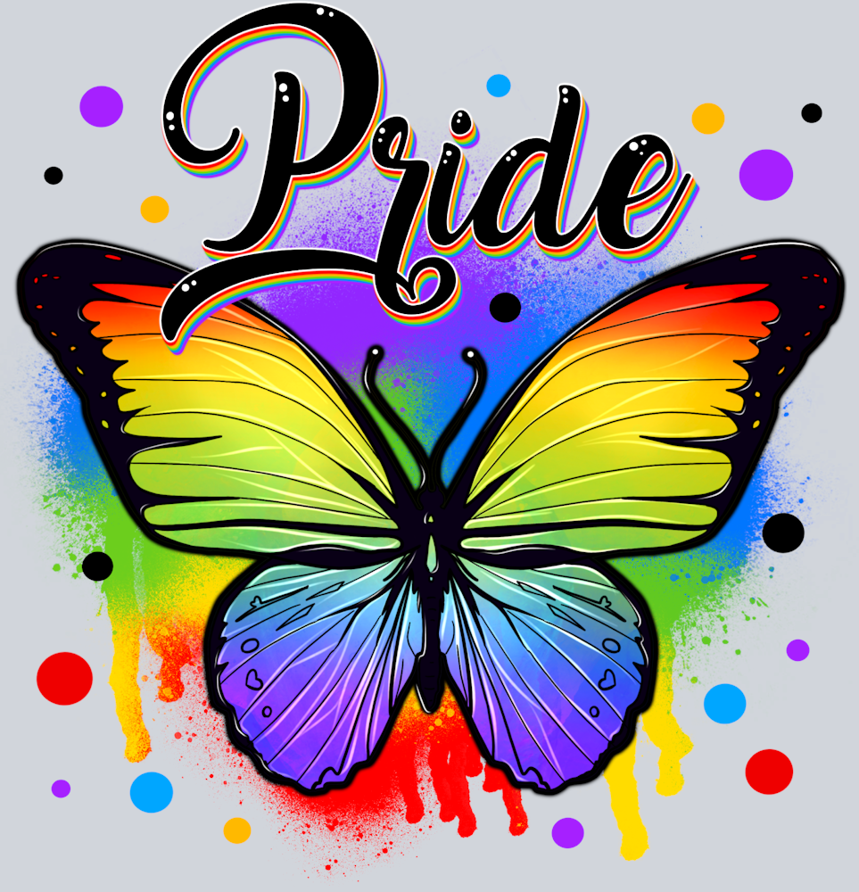 Pride Butterfly - STK04980 (DTF Transfers)