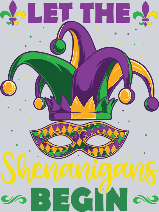 Mardi Gras Shenanigans Begin - STK04099 (DTF Transfers)