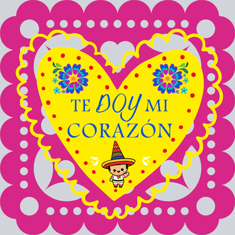Te Doy Mi Corazon - STK05927 (DTF Transfers)
