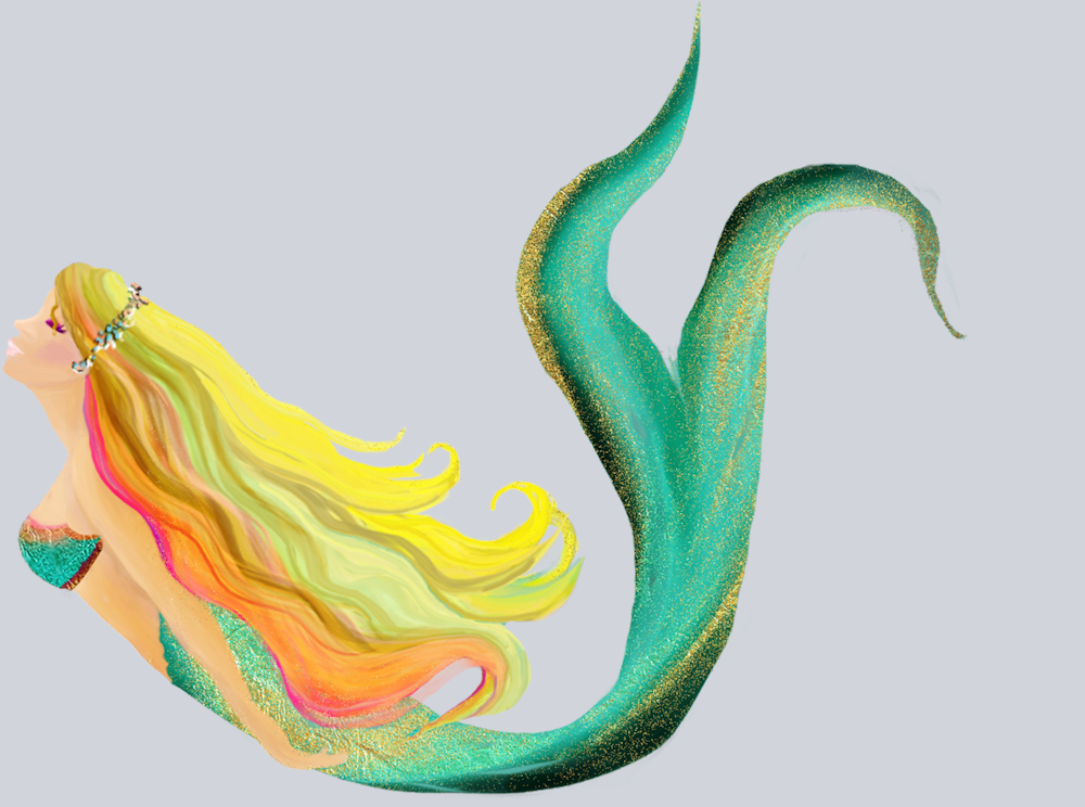 Fantasy Mermaid 2 - STK06654 (DTF Transfers)