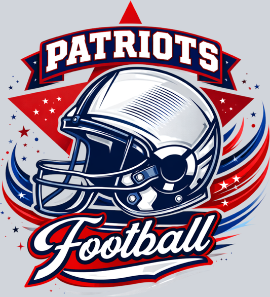 Patriots Football 2 - STK07595 (DTF Transfers)