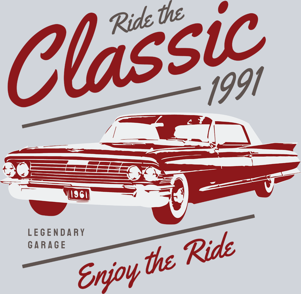 Ride the Classic - STK05244 (DTF Transfers)