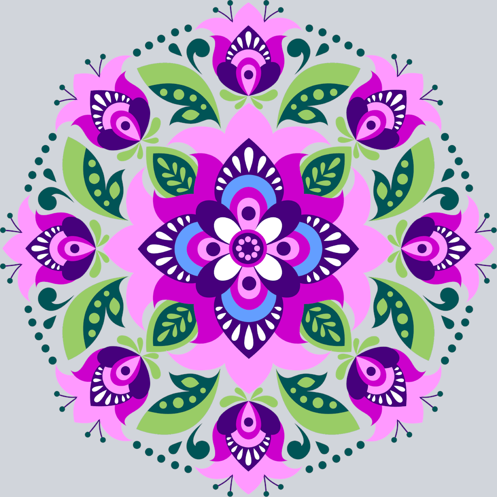 Mexican Flower 2 Hispanic Heritage - STK04266 (DTF Transfers)