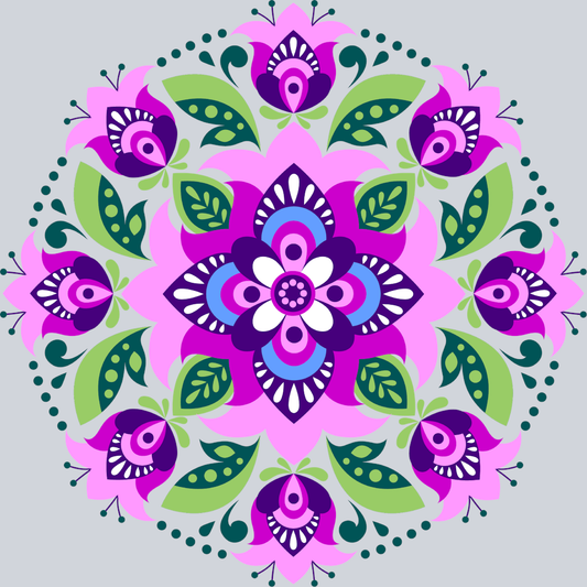 Mexican Flower 2 Hispanic Heritage - STK04266 (DTF Transfers)