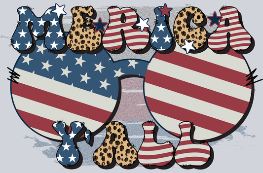 Merica Y'all - STK04220 (DTF Transfers)