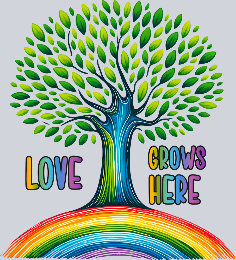 Love Grows Here - STK03727 (DTF Transfers)