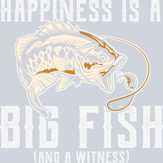 Sports Happiness Big Fish - STK05687 (DTF Transfers)