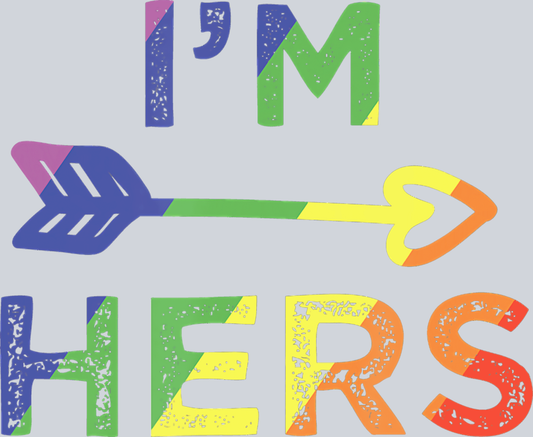 I'm Hers Arrow Left - STK03059 (DTF Transfers)