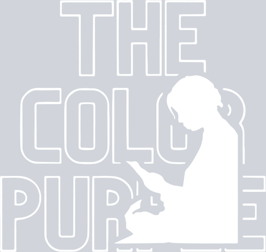The Color Purple White - STK06049 (DTF Transfers)